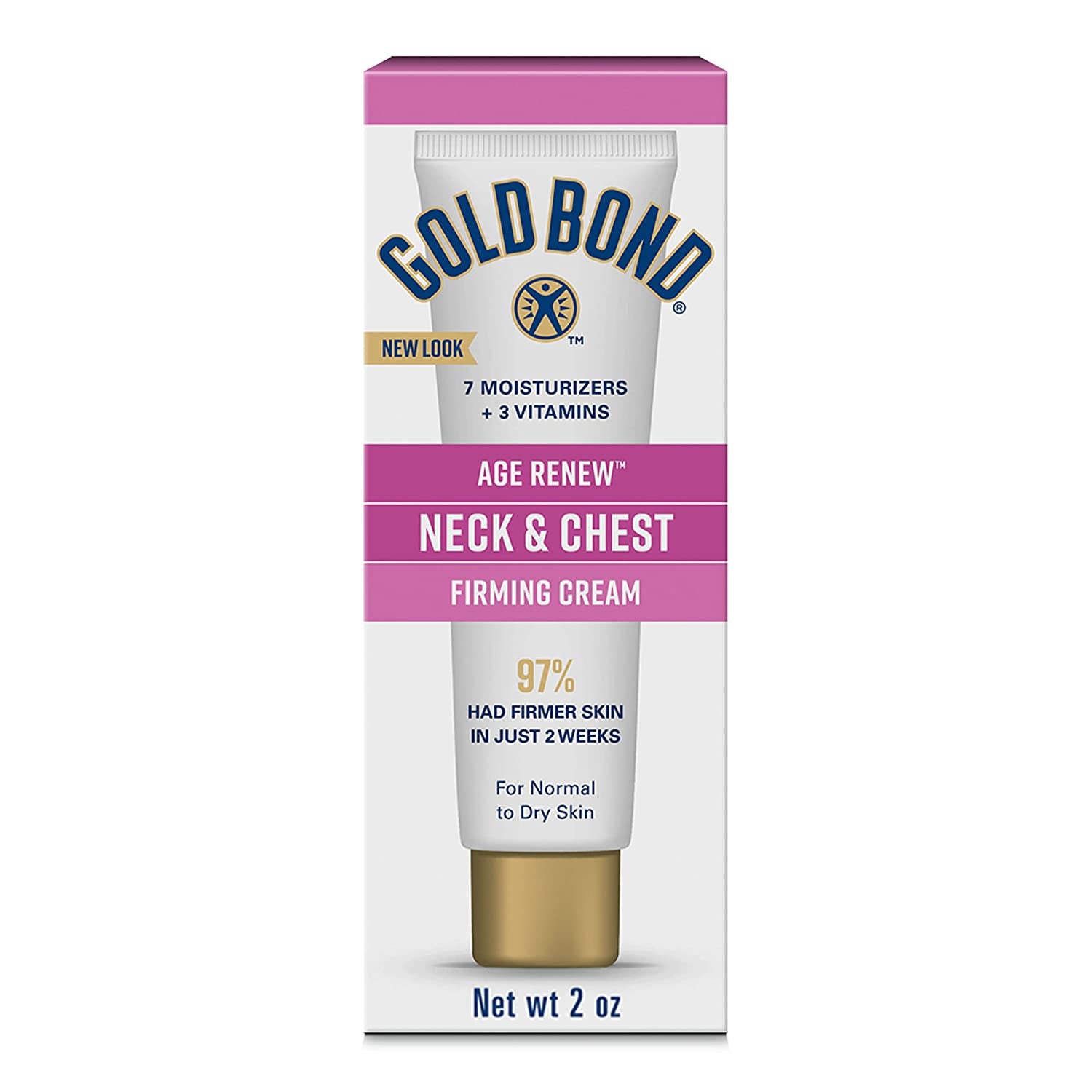 Age Renew Neck & Chest Firming Age Renew Cream, 2 Oz., Clinically Tested Skin Fi
