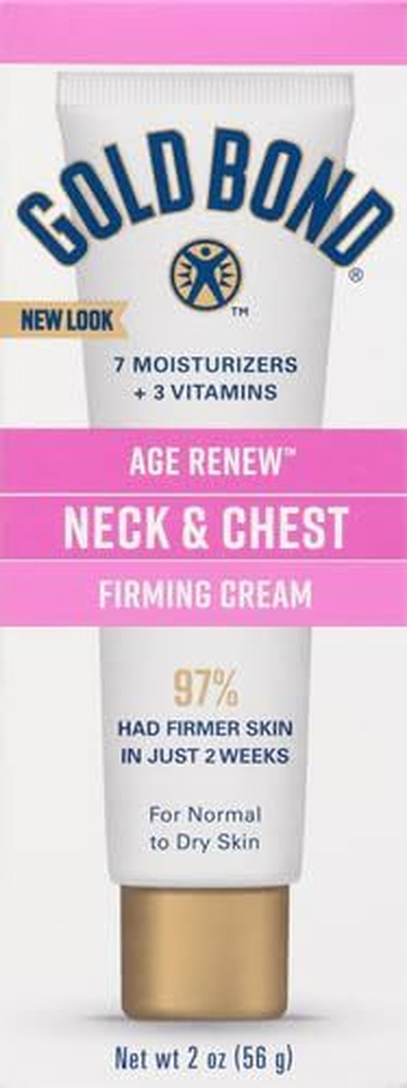 Age Renew Neck & Chest Firming Age Renew Cream, 2 Oz., Clinically Tested Skin Fi