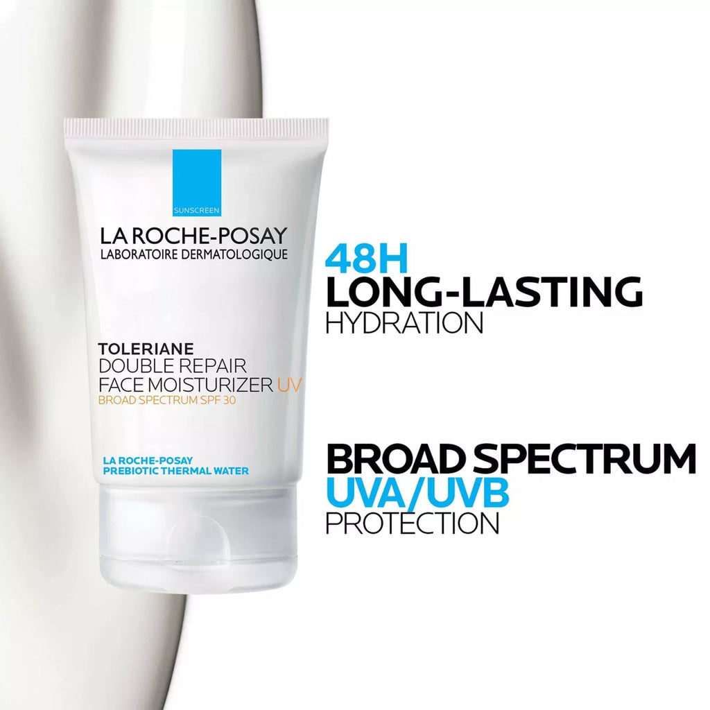 La Roche Posay Toleriane Face Moisturizer Sunscreen with Ceramide and Niacinamide - SPF 30
