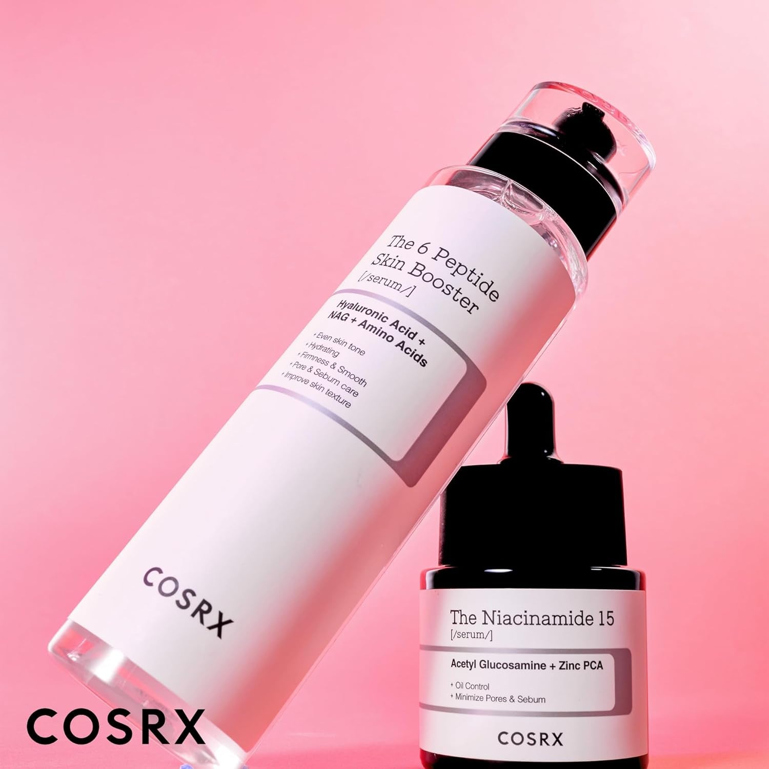 Exclusive Niacinamide 15% Peptide Booster Set - Enhance Your Glow with Korean Skin Care Gift Set & Serum