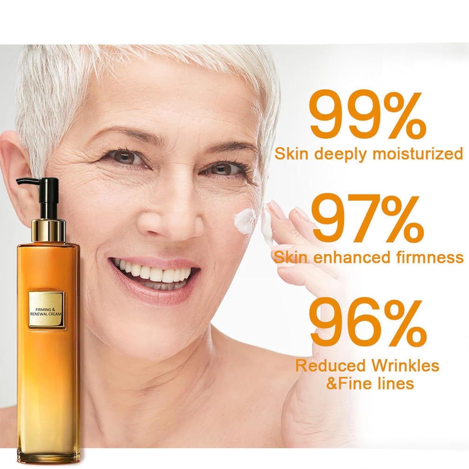 Firming & Renewal Cream, Cream Restore Skin Elasticity, Firming Cream, Restore Skin Elasticity, Firming Lotion, Advanced Skin Firming Cream,Skin Firming Rejuvenation for All Skin Types (1Pcs)