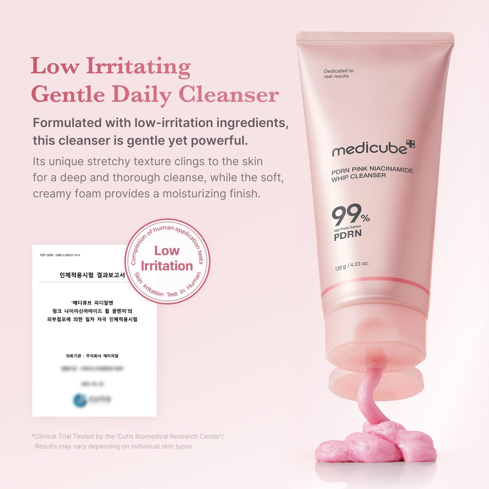 Medicube Facial Cleanser PDRN Marshmallow Whip Cleanser | Deep Cleansing Foam Fo