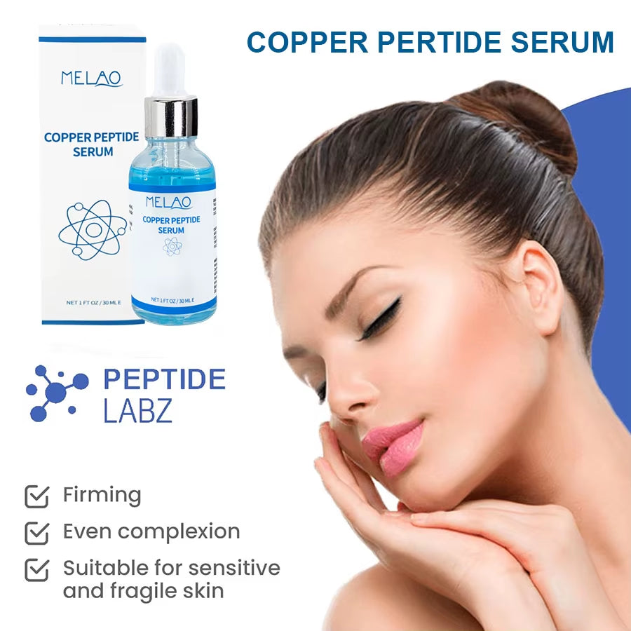 COPPER PEPTIDE SERUM Liquid Peptides - Multi Peptide Serum - Firming Skin Hydrating