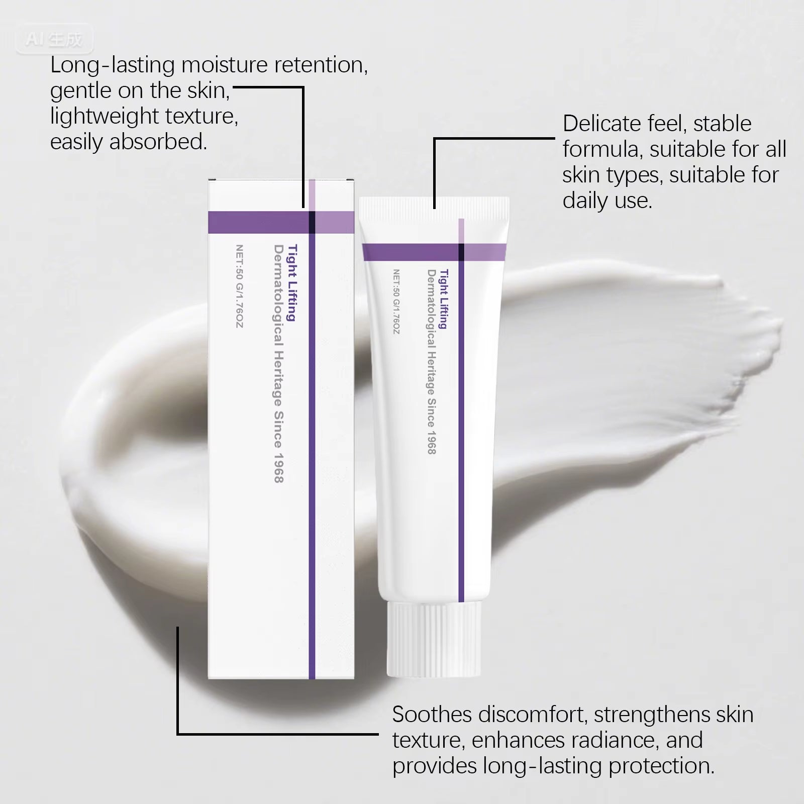 Reduces Wrinkles Moisturizing Face Cream Korean Skin Care Hydrating Cream Long Lasting Nourishing Fsilky Skin Friendly Skincare