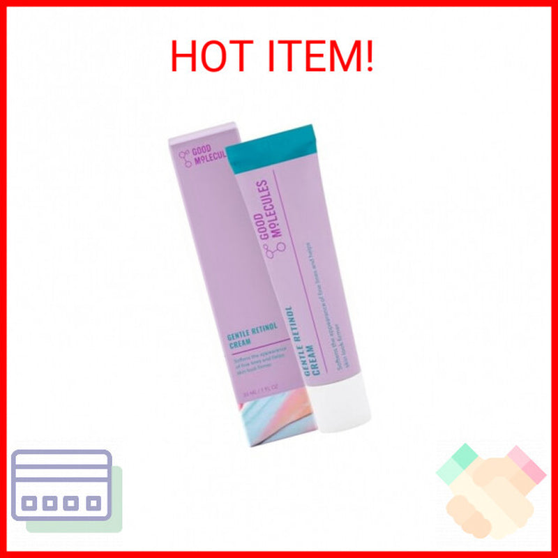 Good Molecules Gentle Retinol Cream - Night Cream with Retinol and Bakuchiol - F