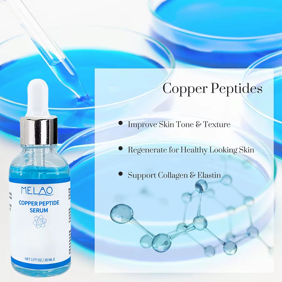 COPPER PEPTIDE SERUM Liquid Peptides - Multi Peptide Serum - Firming Skin Hydrating