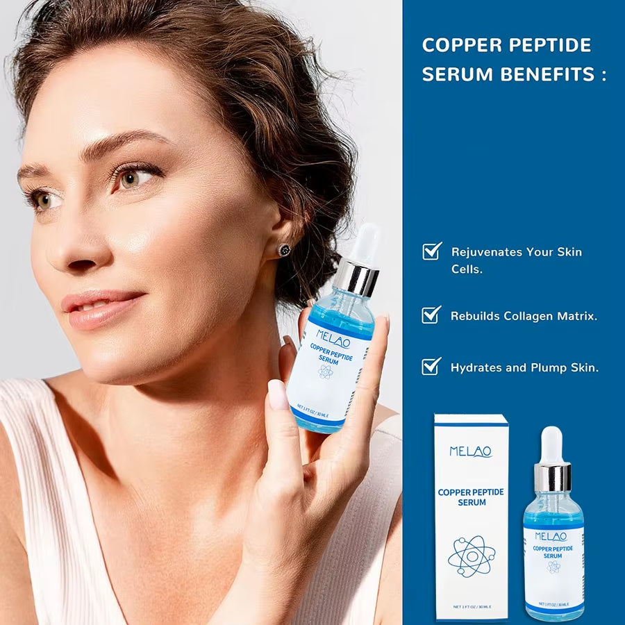 COPPER PEPTIDE SERUM Liquid Peptides - Multi Peptide Serum - Firming Skin Hydrating