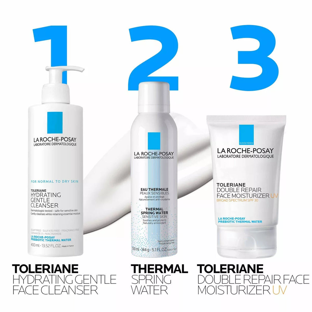 La Roche Posay Toleriane Face Moisturizer Sunscreen with Ceramide and Niacinamide - SPF 30