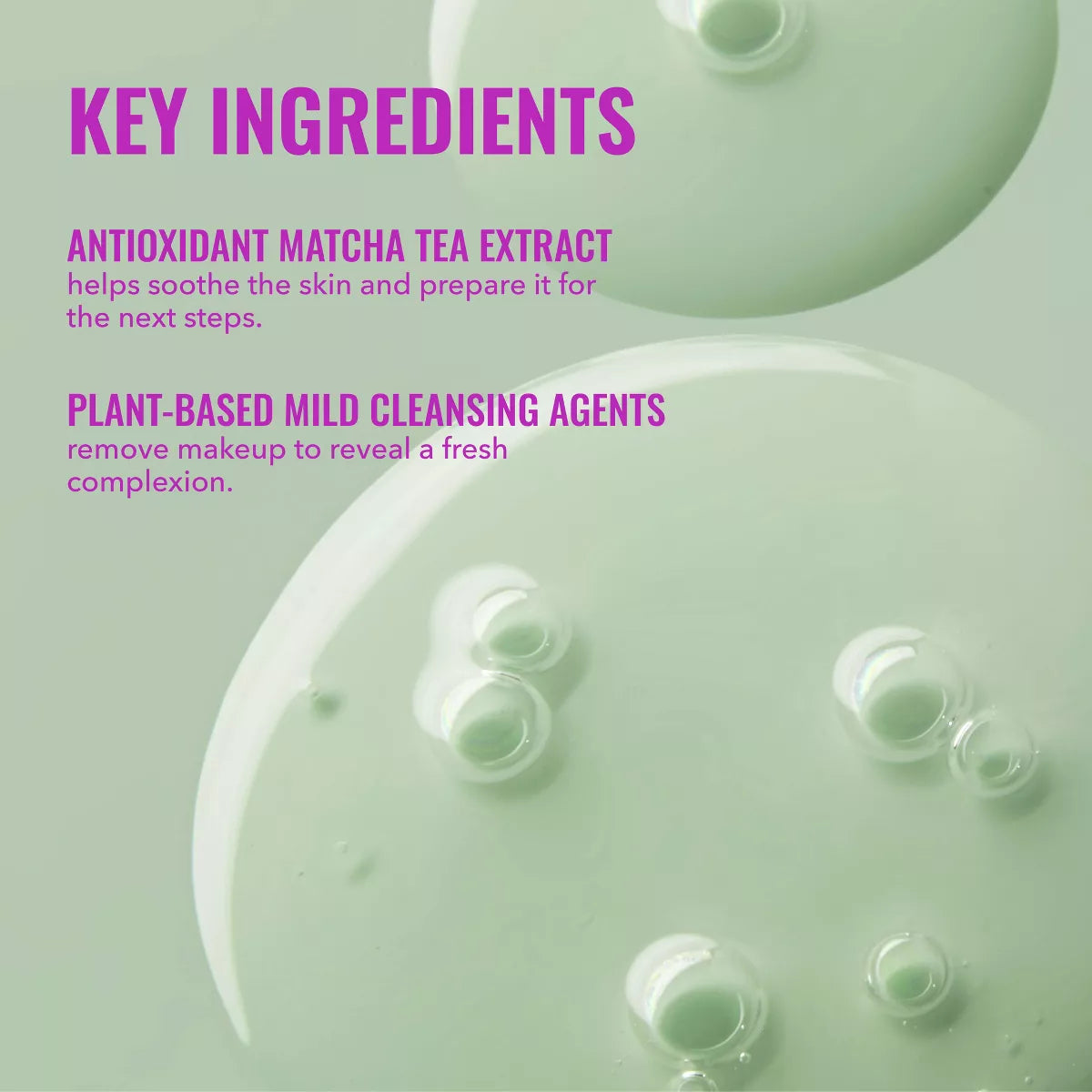 Good Molecules Matcha Dual-Phase Cleansing Oil - 100Ml: Vegan, for Normal, Combination, Sensitive Skin