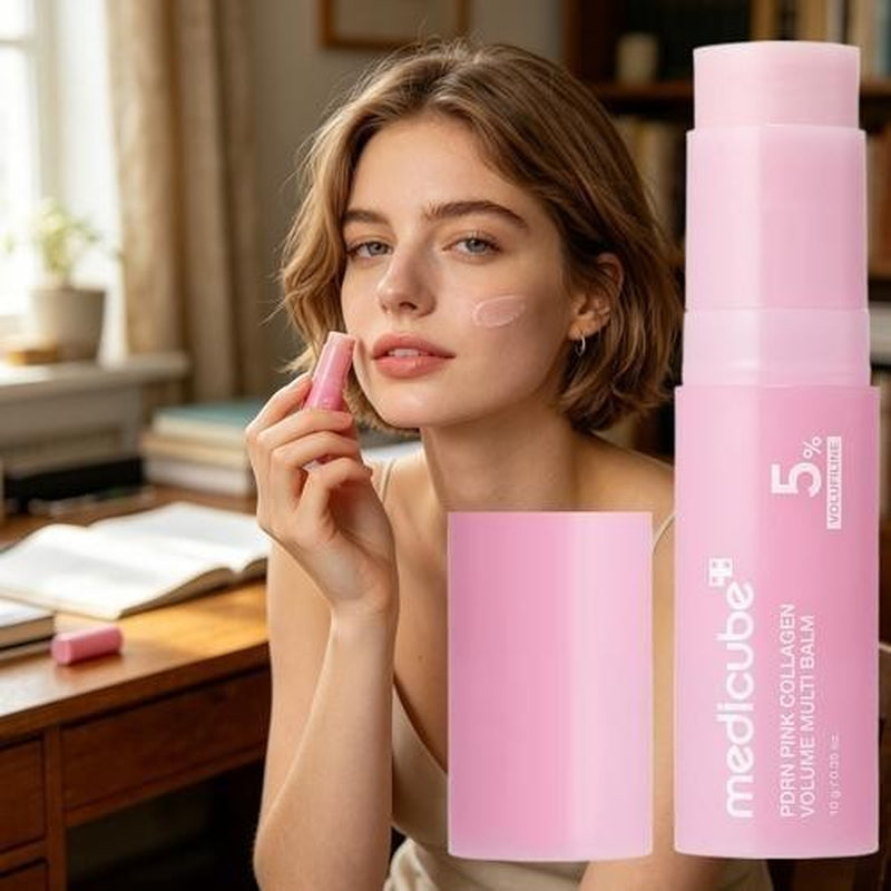 [MED ICUBE] PDRN Pink Collagen Volume Multi Balm - 10G