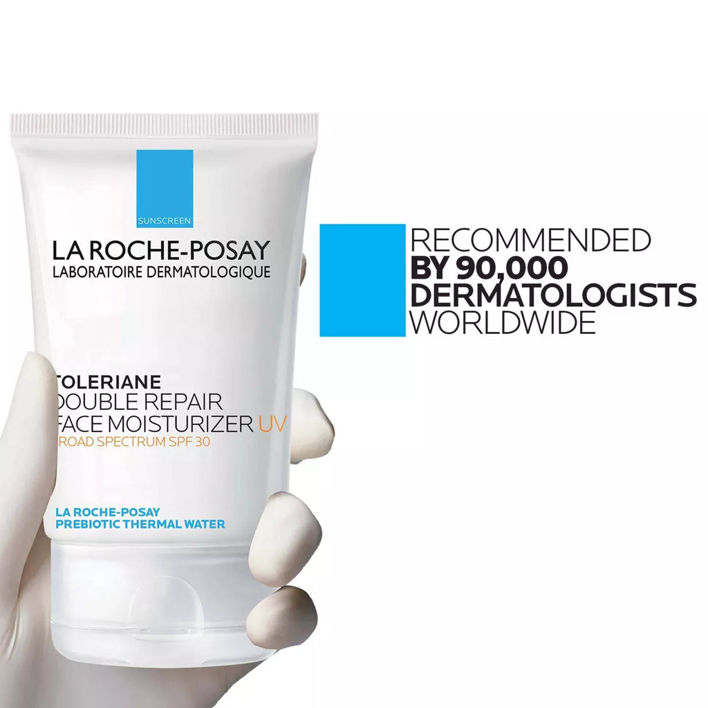 La Roche Posay Toleriane Face Moisturizer Sunscreen with Ceramide and Niacinamide - SPF 30