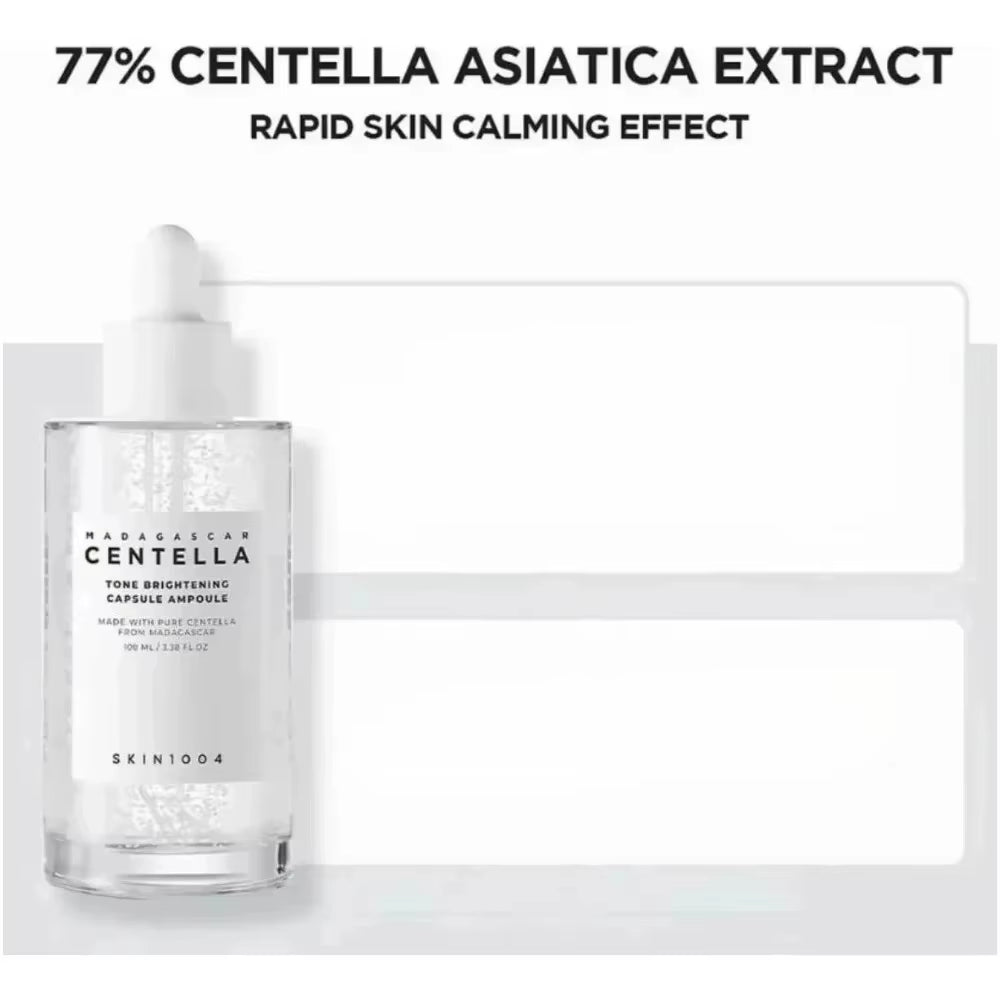 Centella Asiatica Toner Cleanser Facial Serum Cleansing Oil & Moisturizer Skincare Set Original Products